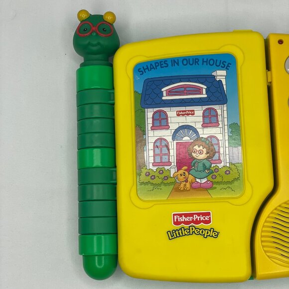 Fisher-Price Little People Shapes in Our House Electronic Learning Book Kids Toy - Picture 2 of 9